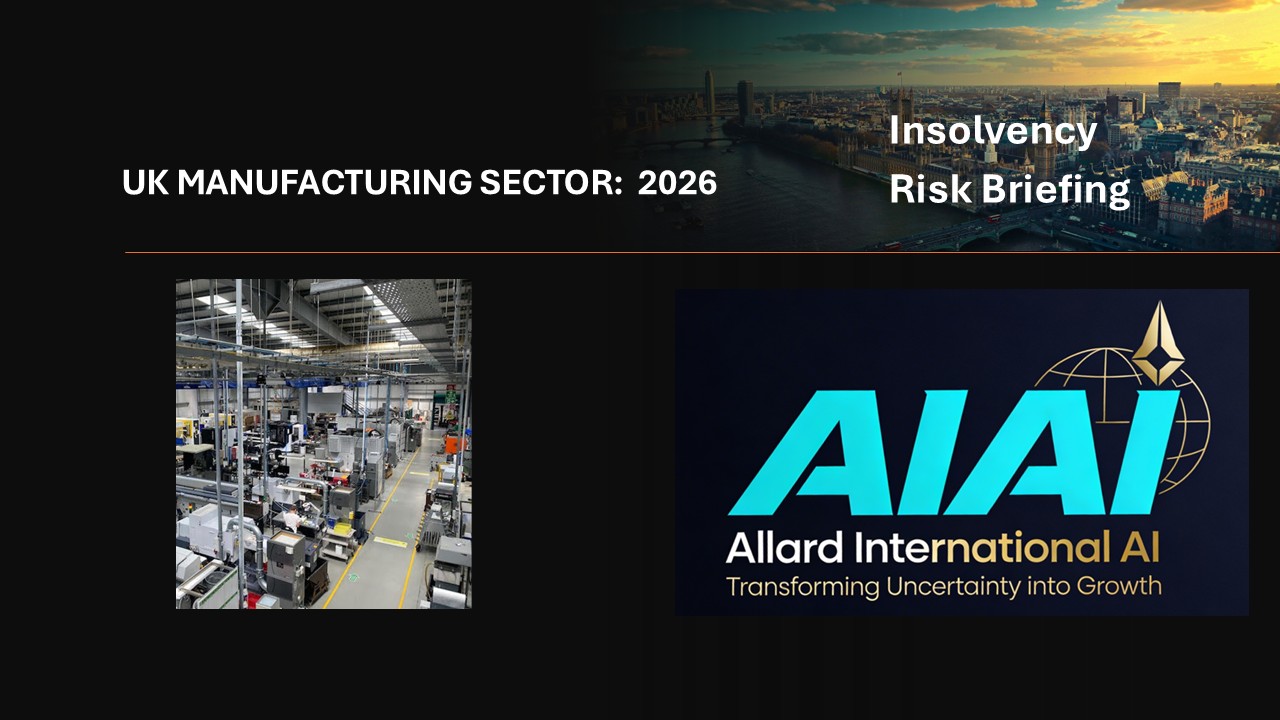 AIAI MANUFACTURING SECTOR RISK REPORT 2026