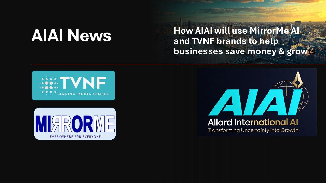How AIAI will use MirrorMe AI and TVNF brands to help businesses reduce costs